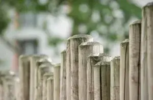 wood fence