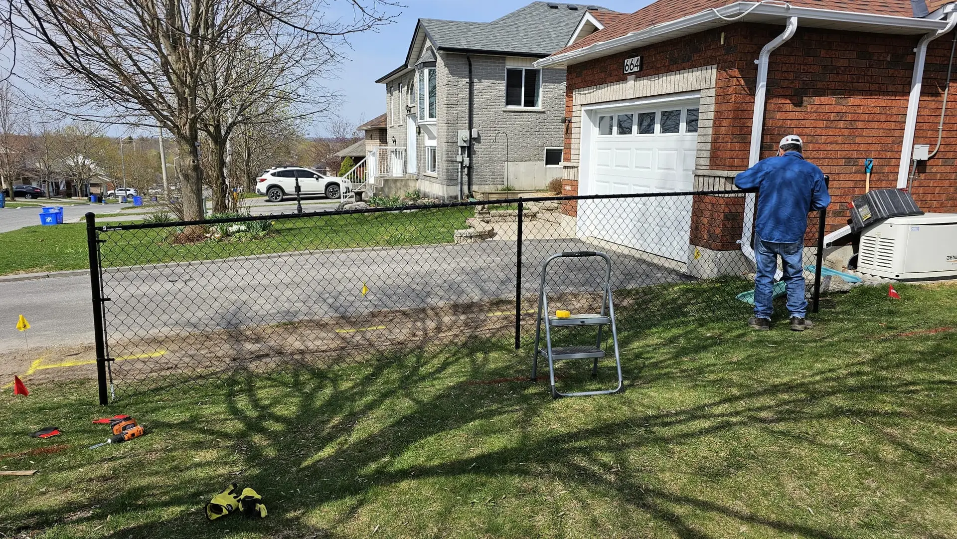 Residential Chain Link Fence