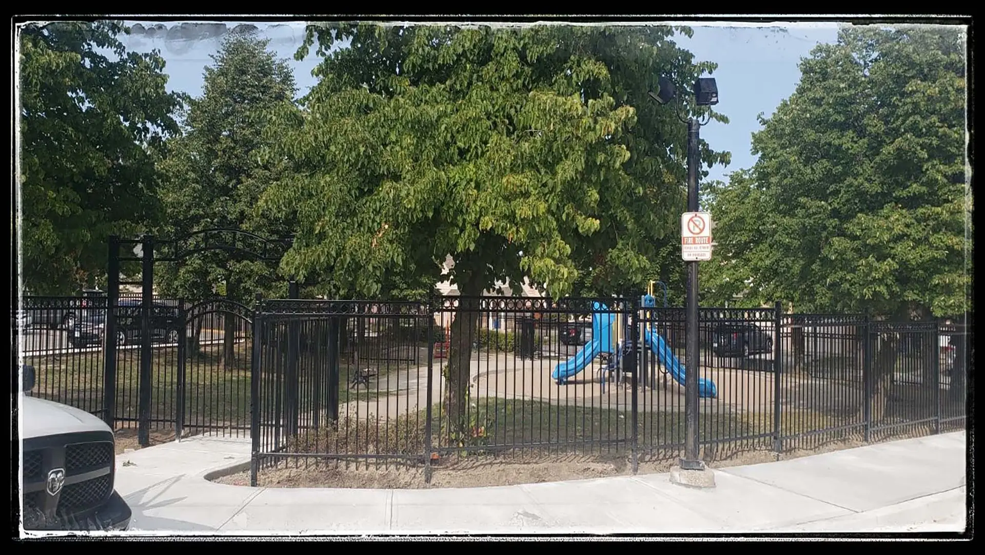 Decorative Metal Fence