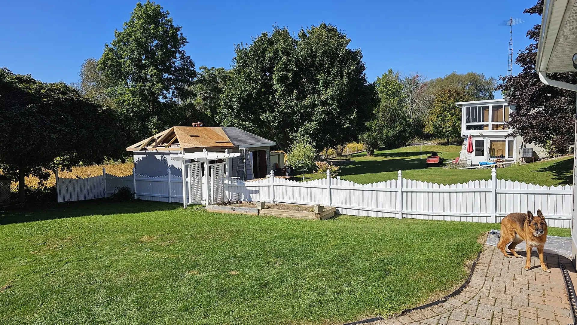 vinyl Wood fence