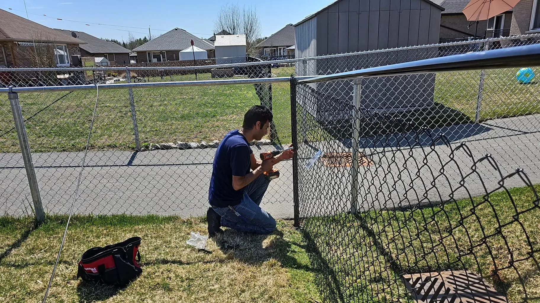 Residential Chain Link Fence