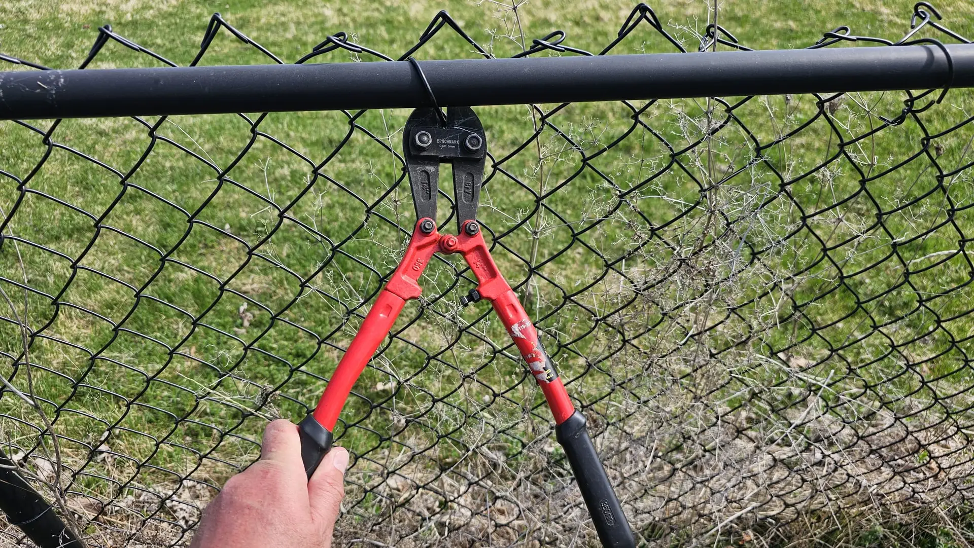 Residential Chain Link Fence work