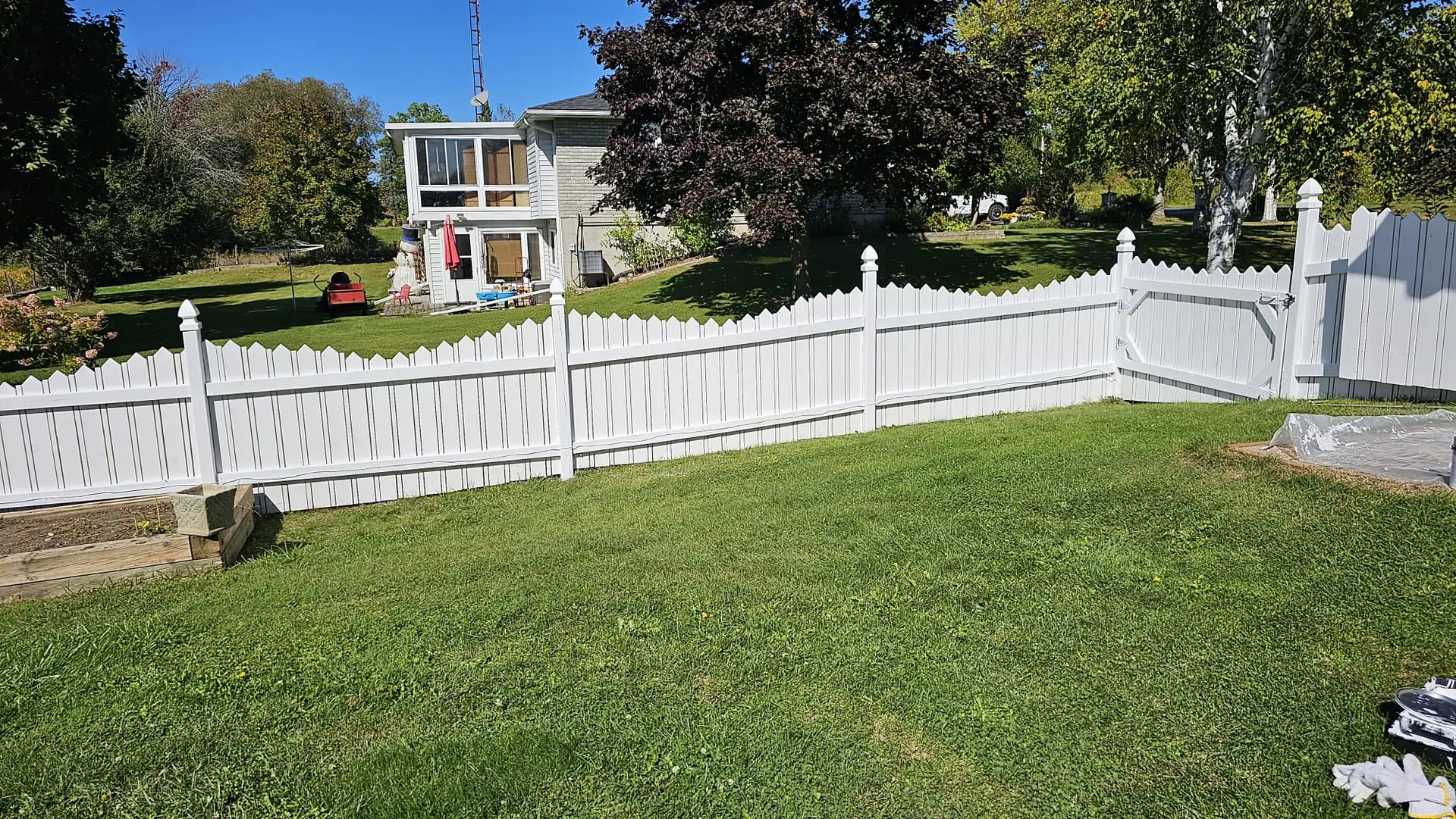 Vinyl Fence