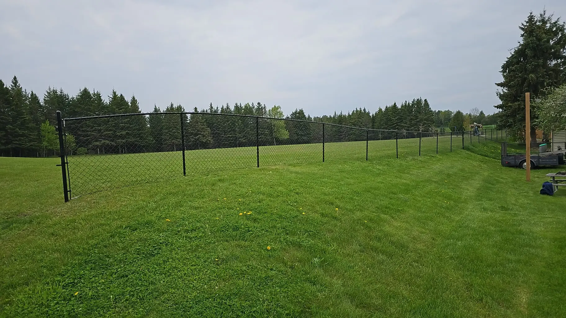 Residential Chain link Fence