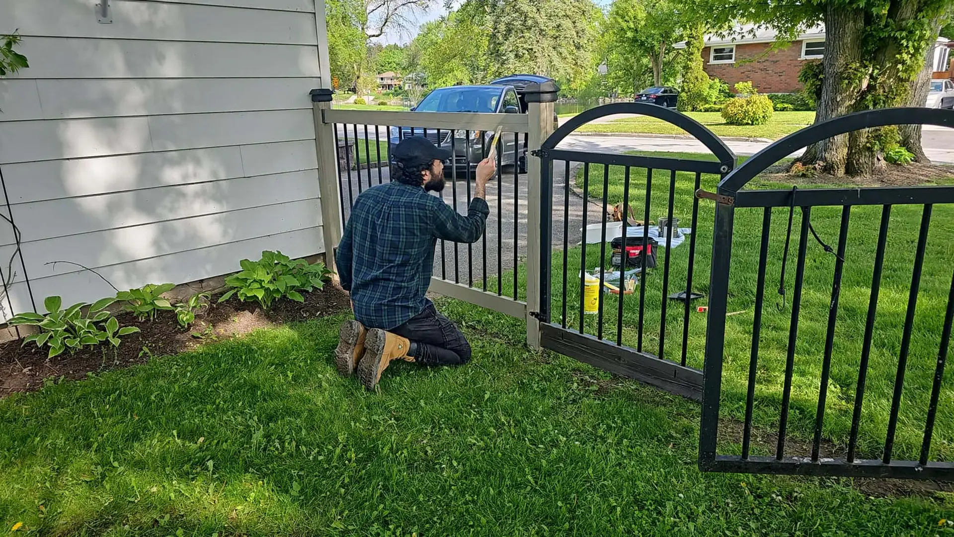 Decorative Metal Fence