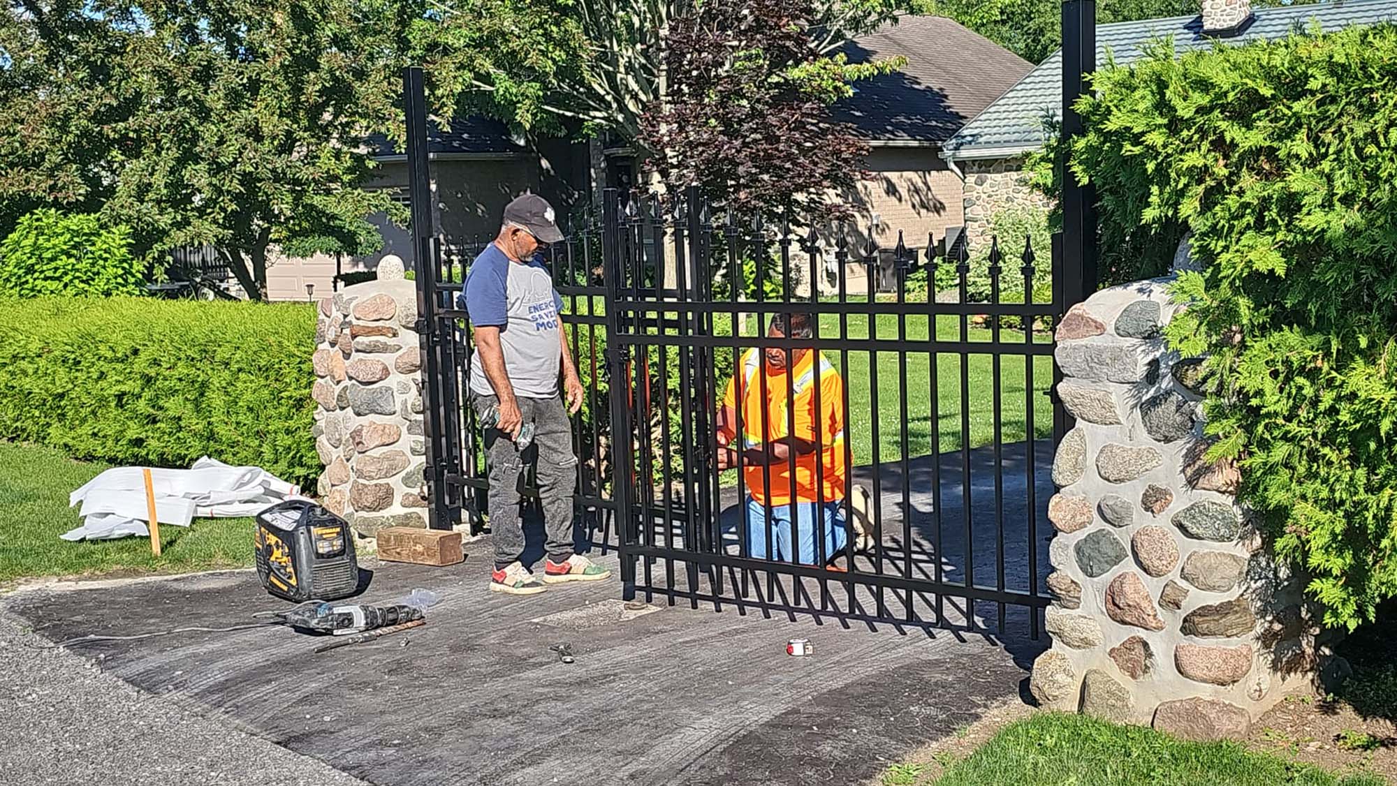 Decorative Metal Fence