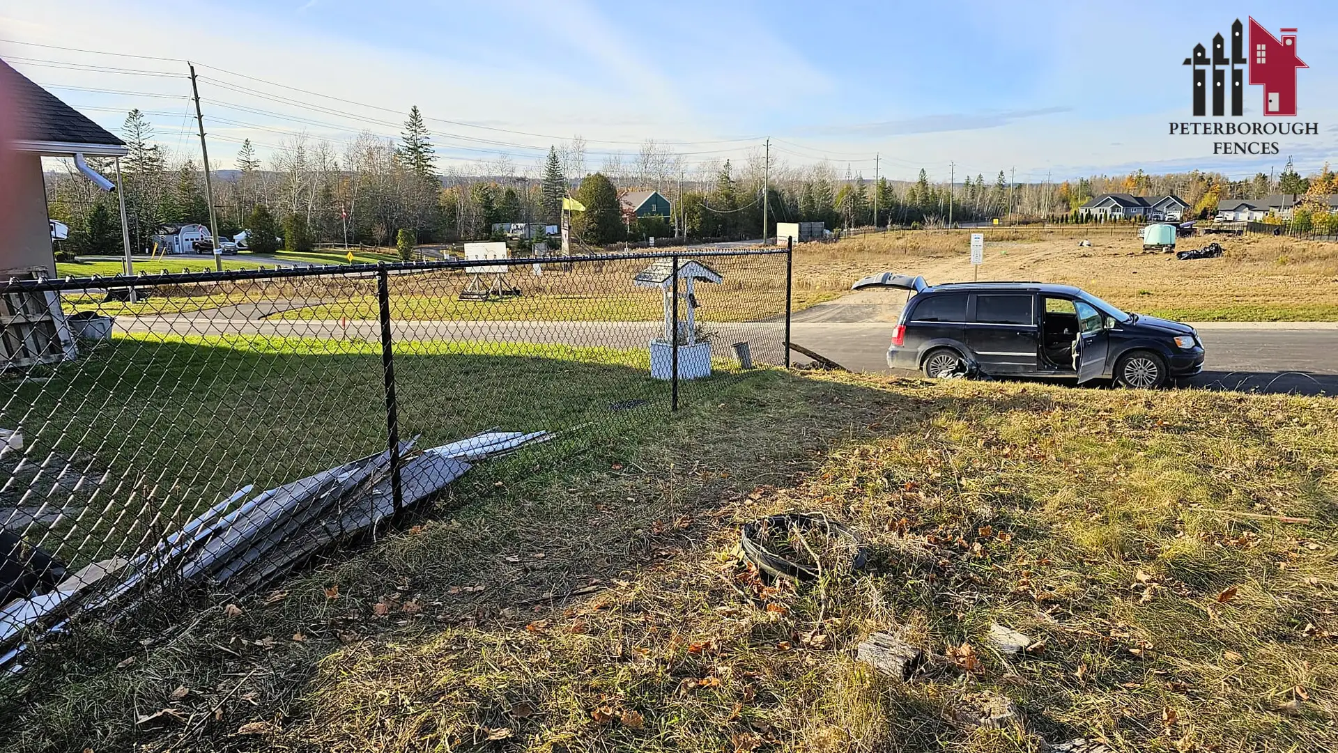 Residential Chain Link Fence